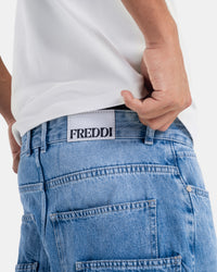 FREDDI Sky Straight Jeans — Light Wash