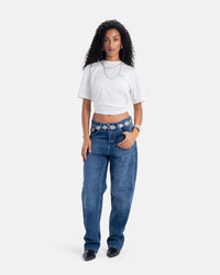 FREDDI Indigo Flare Jeans — Medium Wash
