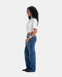 FREDDI Indigo Flare Jeans — Medium Wash