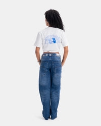 FREDDI Indigo Straight Jeans — Medium Wash