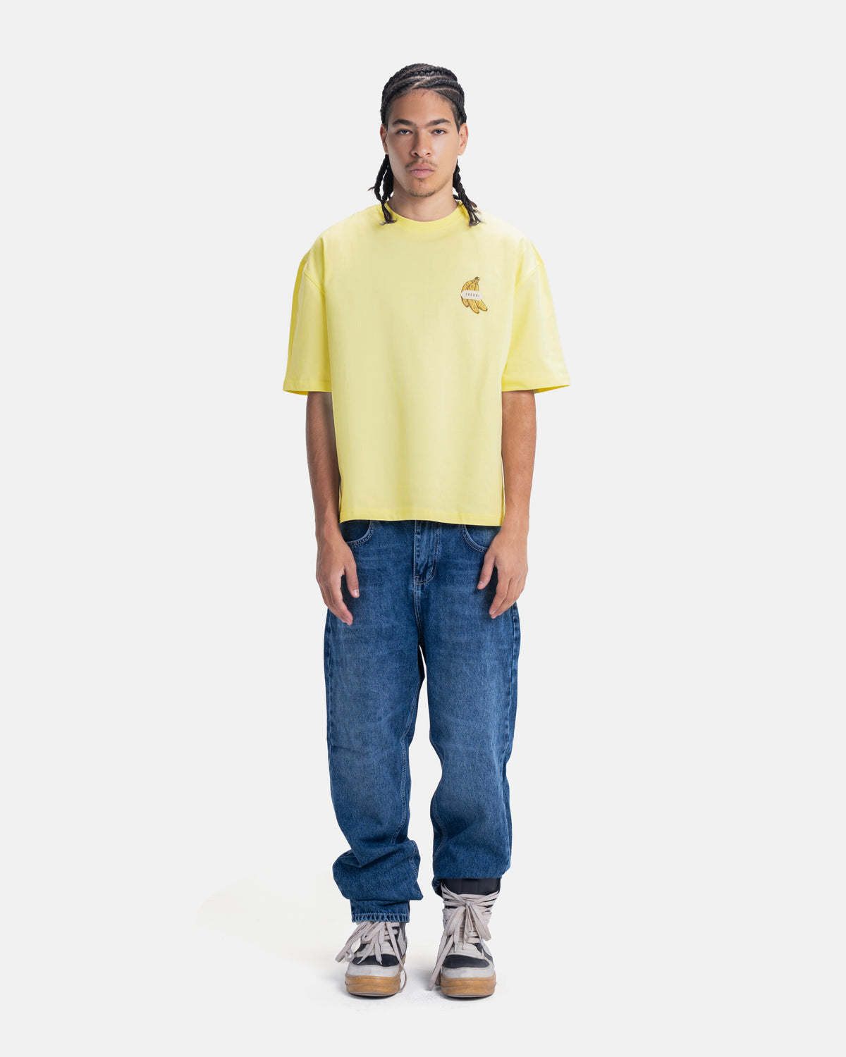 FREDDI Banana Relaxed Boxy Tee