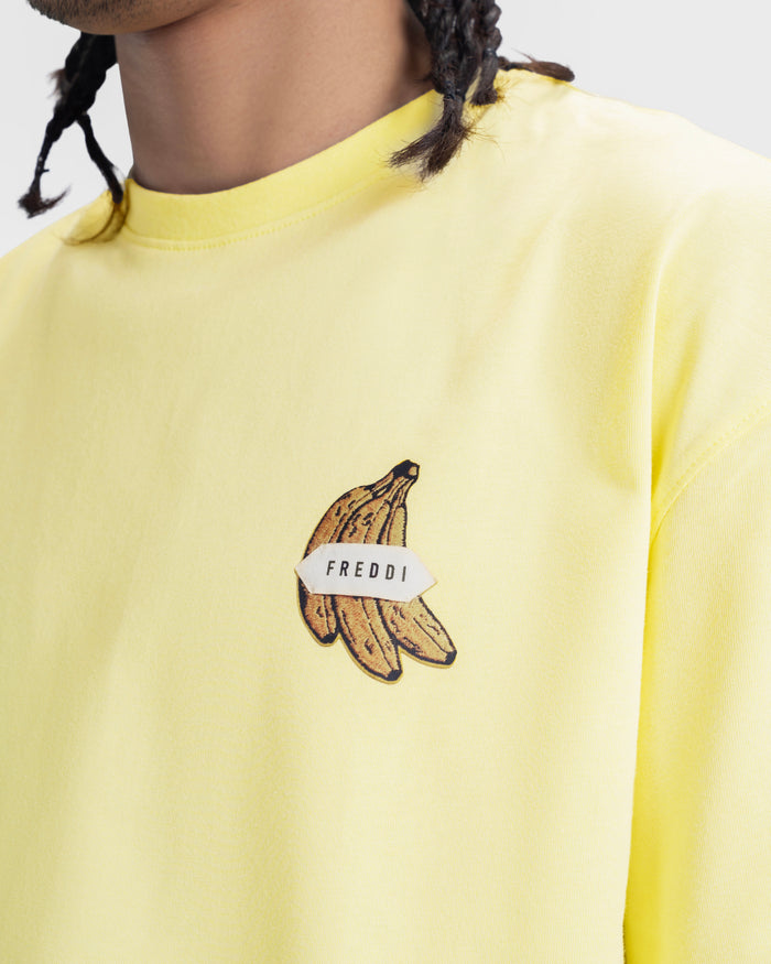 FREDDI Banana Relaxed Boxy Tee