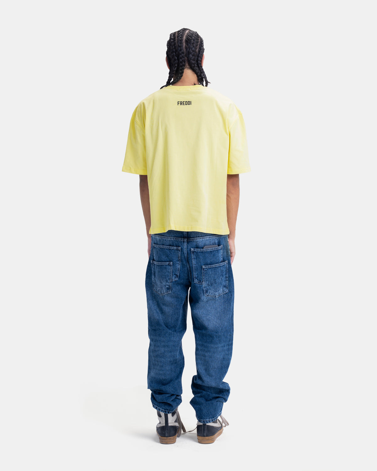 FREDDI Indigo Straight Jeans — Medium Wash