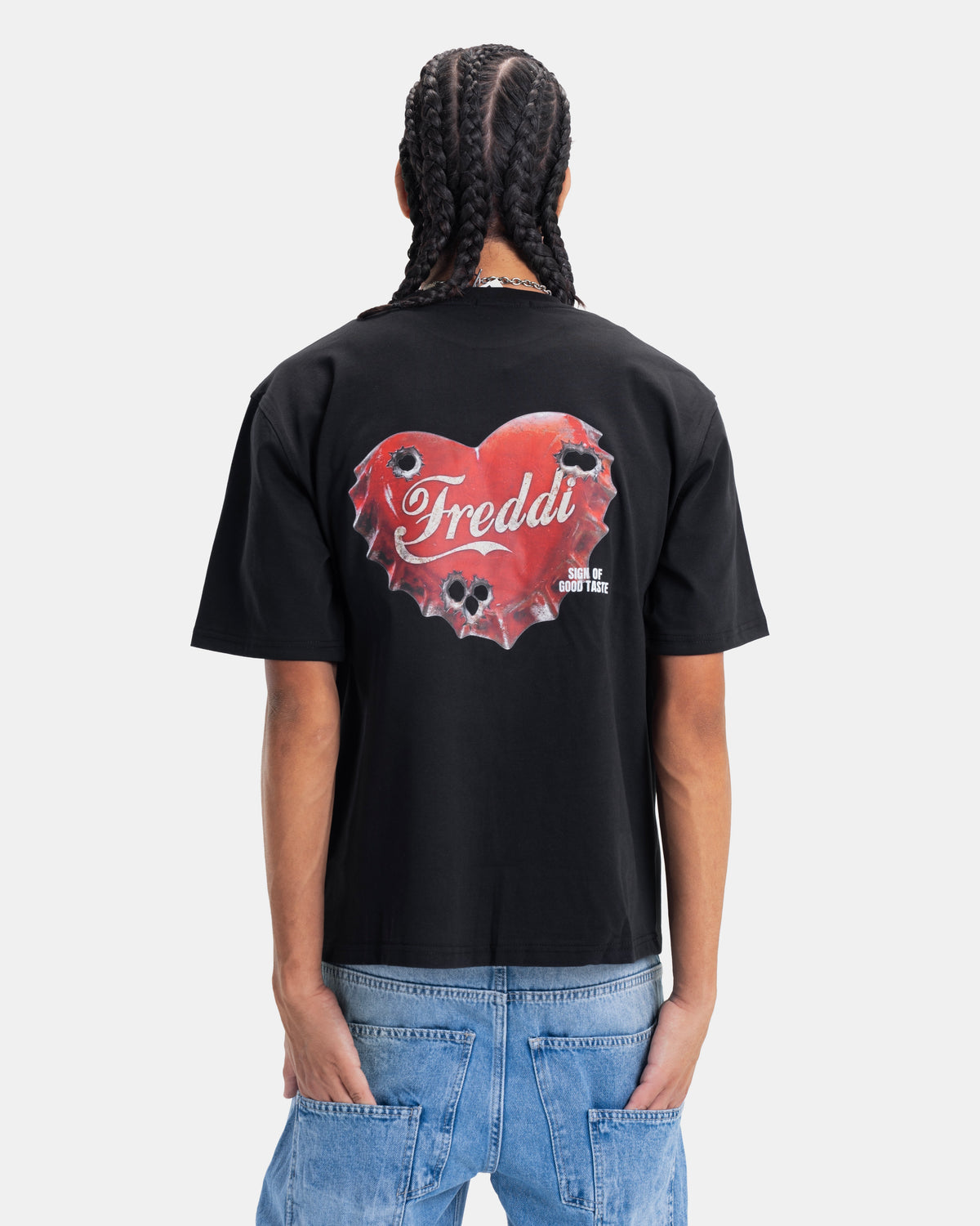FREDDI Cold-Hearted Boxy Tee