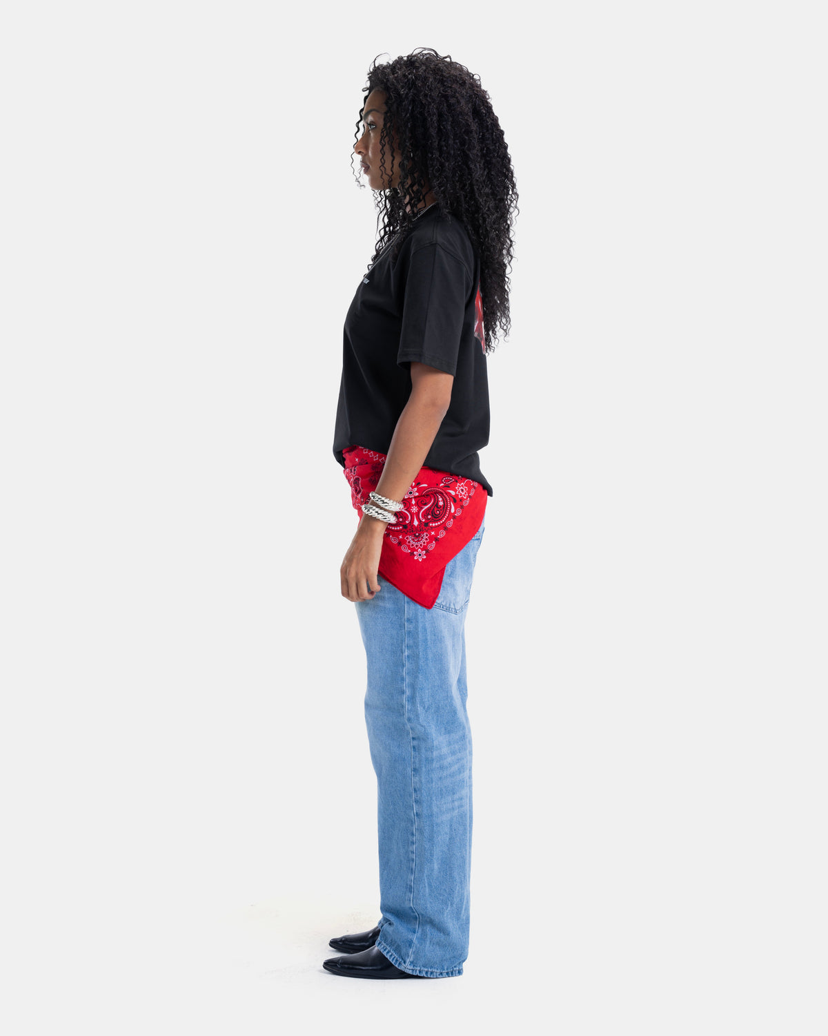 FREDDI Sky Straight Jeans — Light Wash